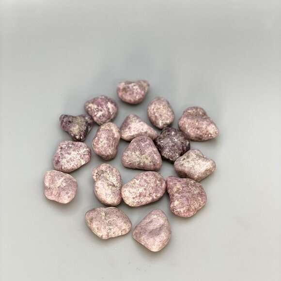 Lepidolite Tumbled Stone, Pocket Stone (1 Stone Per Order) - Picture 1 of 9